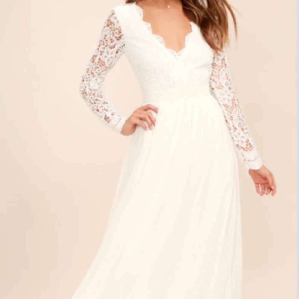 Lulu’s Awaken my love dress in white
